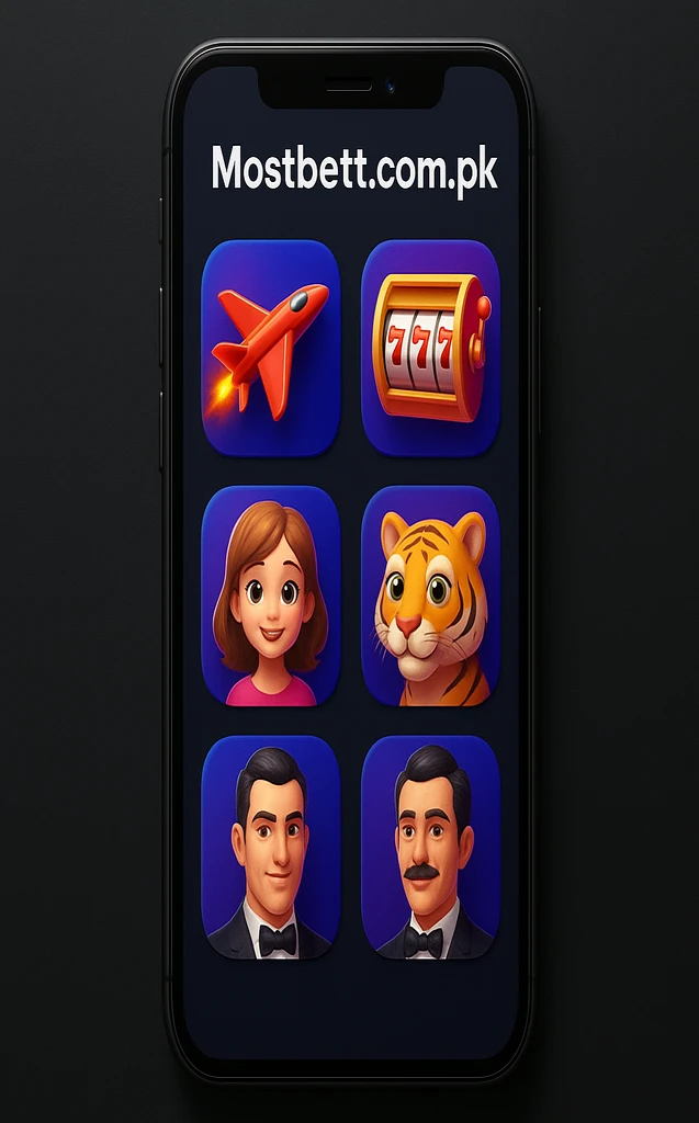 Mostbet Game Pakistan mobile app preview